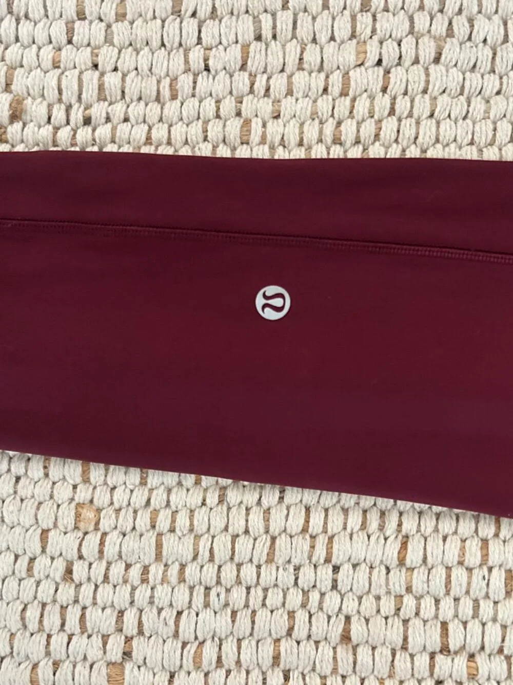 Lululemon Burgundy High Rise Leggings Size 0 XS